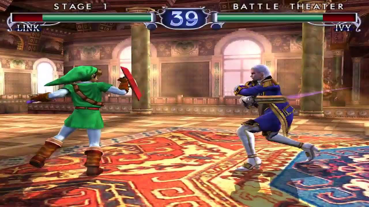 SOUL CALIBUR 2 LINK PRO PLAY - YouTube