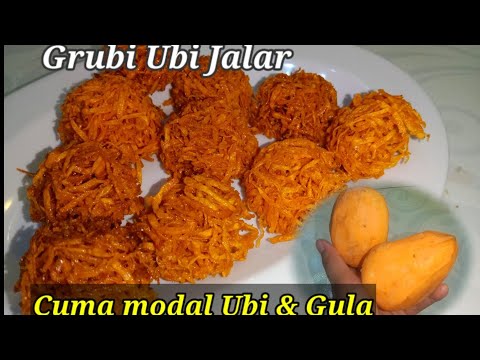 Cara Membuat Kremes Ubi Gula Putih