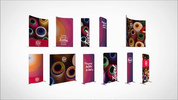 Modulate Tension Fabric Display