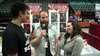 Killustration Studios At Grasp Comic Expo 2015 Part 2