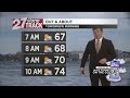 Tracking cooler conditions Tuesday