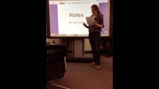 Holes Lesson- Part 1