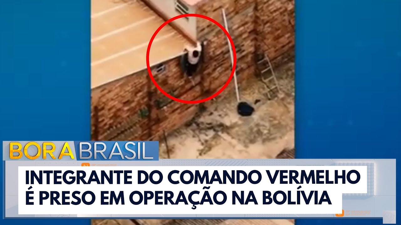 Integrante do Comando Vermelho é preso em operação na Bolívia