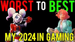 Ranking Every Game I played in 2024