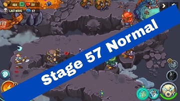 King of Defense stage 57 normal mode | Stage 57 King of Defense TD Normal Mode | 3 stars