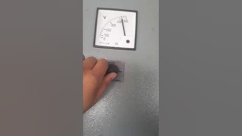 Voltmeter testing with Selector Switch...#testing #voltmeter #electrical #electricalindia