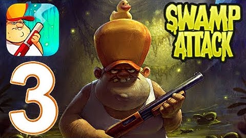 Swamp Attack Mobile - Gameplay Walkthrough Part 3 Episode 1 (levels 9-10)  (iOS - Android )