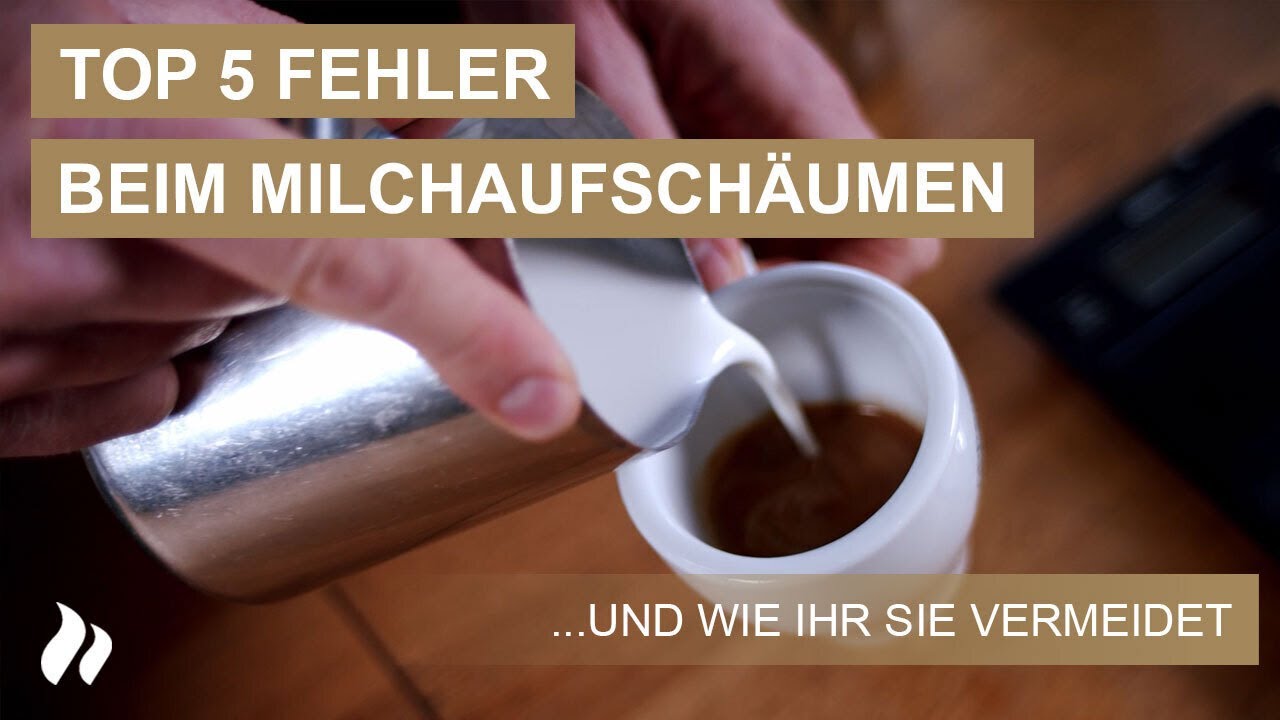 Top 5 Fehler beim Milchaufschäumen und wie Du sie vermeidest