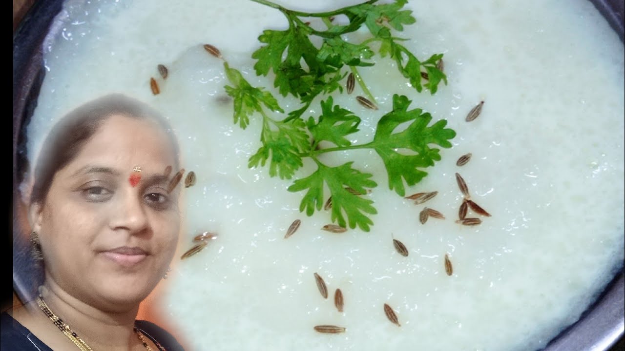 Akki Ganji Recipe in Kannada akki dappa gangi ಅಕ್ಕಿ ಗಂಜಿ rice puree