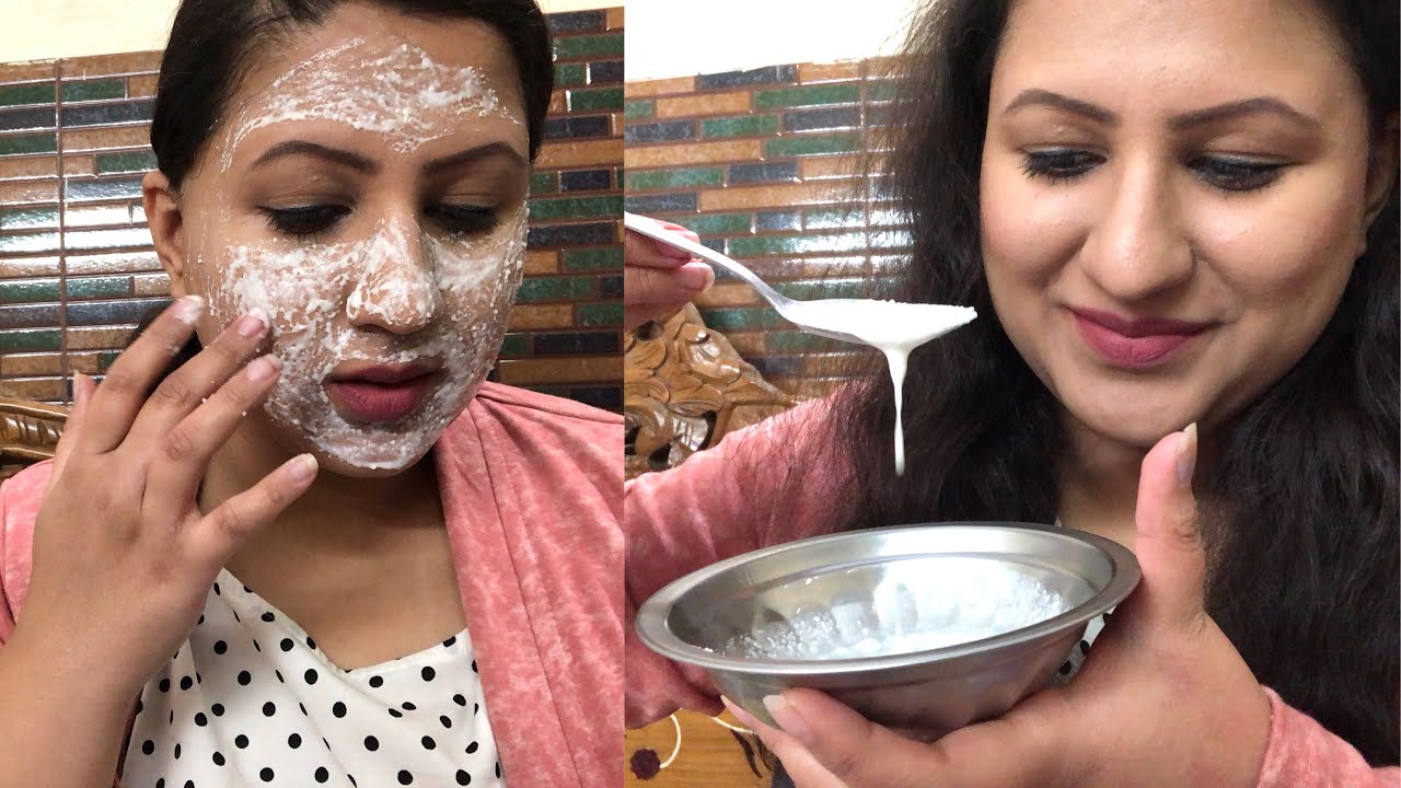 चावल के आटे से निखारें रंग Instant skin whitening Rice Face Pack  bright glowing skin/ Pre Bridal