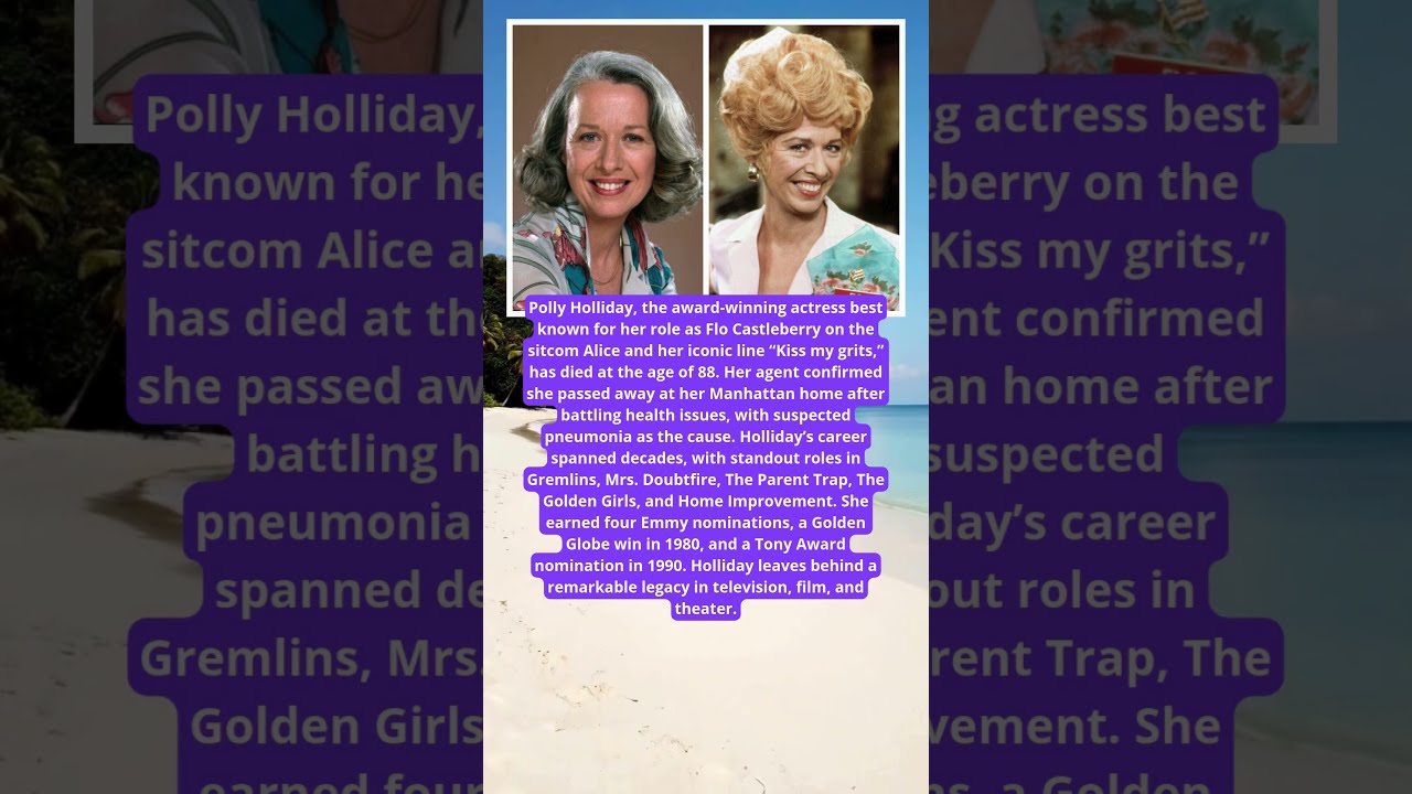 Polly Holliday Star Of Alice And Gremlins Dies At 88 Shorts Rip