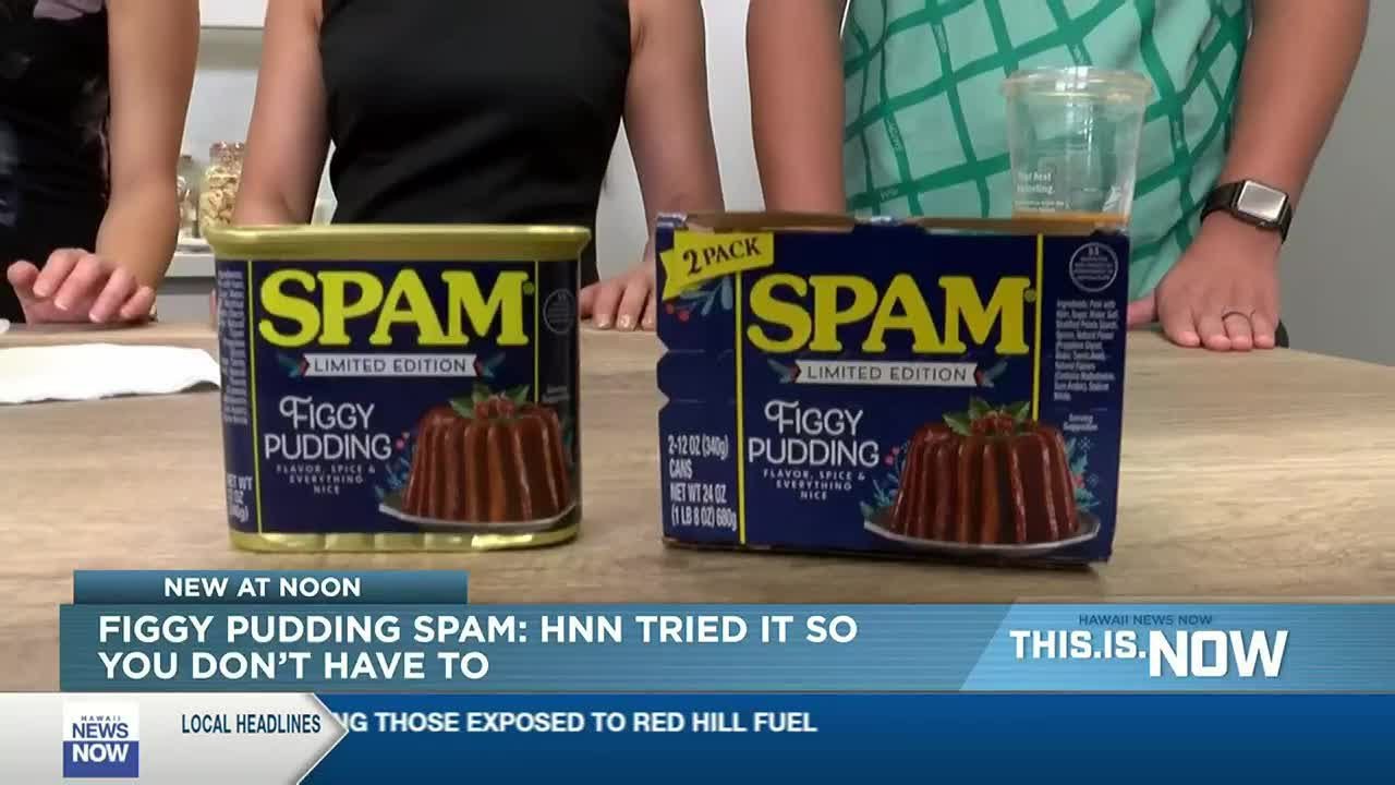 Limited Edition Figgy Pudding Spam – I tried it, so you don't have to