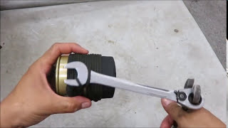 How to get to a hard to reach stuck oil filter