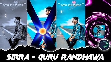 SIRRA - GURU RANDHAWA HARD XML || NEW TRENDING XML FILE || BY AMIT CREATION 😏