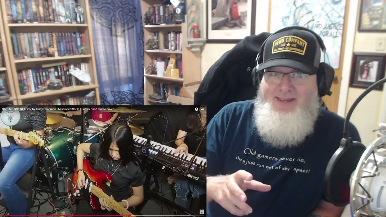 Reacting to Missioned Souls Band Covering Give Me One Reason by Tracy Chapman