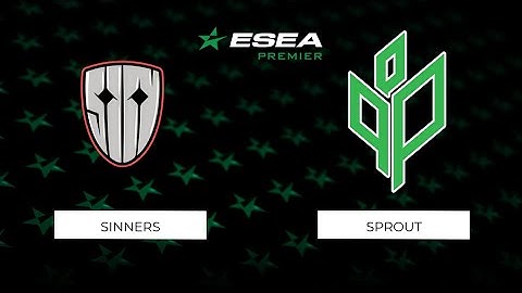 Sinners vs Sprout | Map 2 Mirage | ESEA Season 37