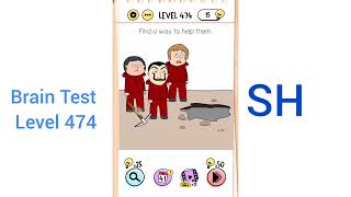Brain Test Level 474 Walkthrough