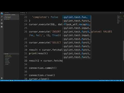 Psycopg quick demo