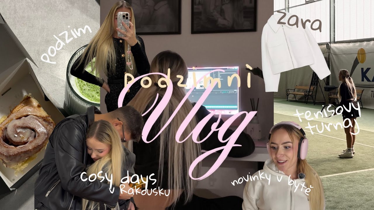 cozy dny doma v Rakousku🍂 + podzimní update, volby na ambasádě, shopping & první tenisový turnaj 🎾 