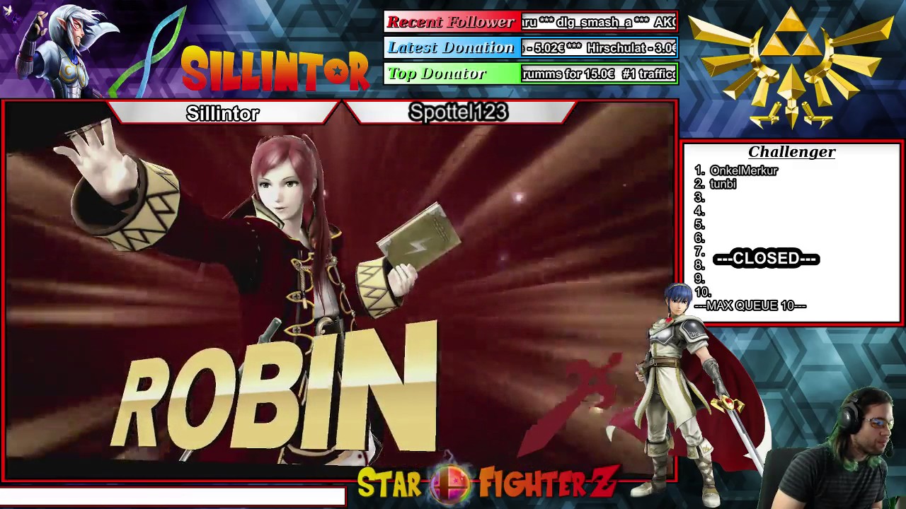 [Friendlies] StG [RiP] Spottel (Dr.Mario) vs. SFz Sillintor (Robin)