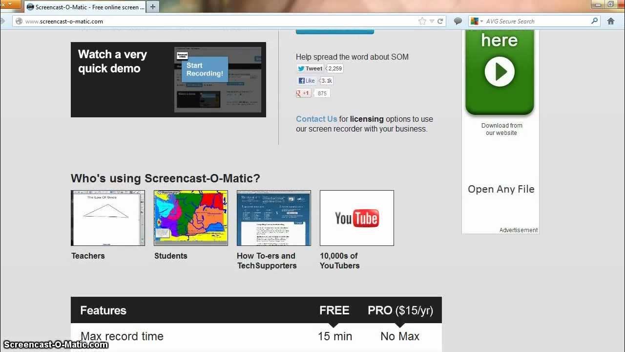 FREE SCREEN RECORDER (NO DOWNLOAD YouTube