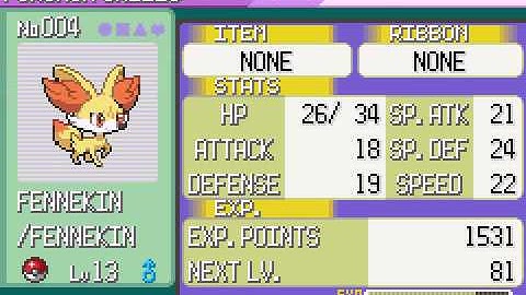 Pokemon X and Y (GBA / Game Boy Advance) - Vizzed.com GamePlay (rom hack)