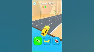 Shape shifting2 game level #2255   hyper casual game #shapeshifting  #gameplay #gaming #shortvideo