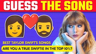 Guess the Taylor Swift Song by Emojis | 50 Taylor Swift Songs  Swiftie Test | Music Quiz
