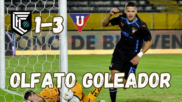 (CUMBAYÁ 1 – 3 LIGA DE QUITO) FUTBOL CHAMPAGNE DE LA LIGA DE QUITO DE JOSEP ALCÁCER