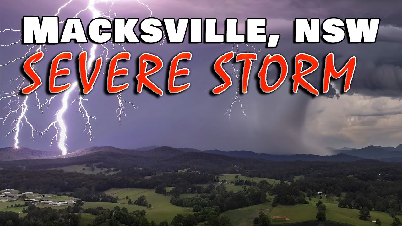 Macksville, NSW Lightning & Hail Storm - 4 November, 2024