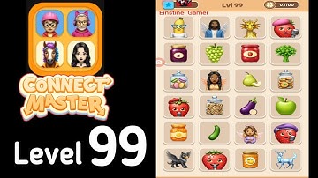 Connect Master Match Puzzle level 99 Guide Walkthrough Solution