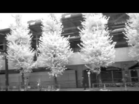 品川駅付近の赤外線ムービー