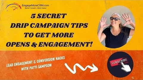 5 Secrets to Engaging Drip Campaigns with Patti Sampson