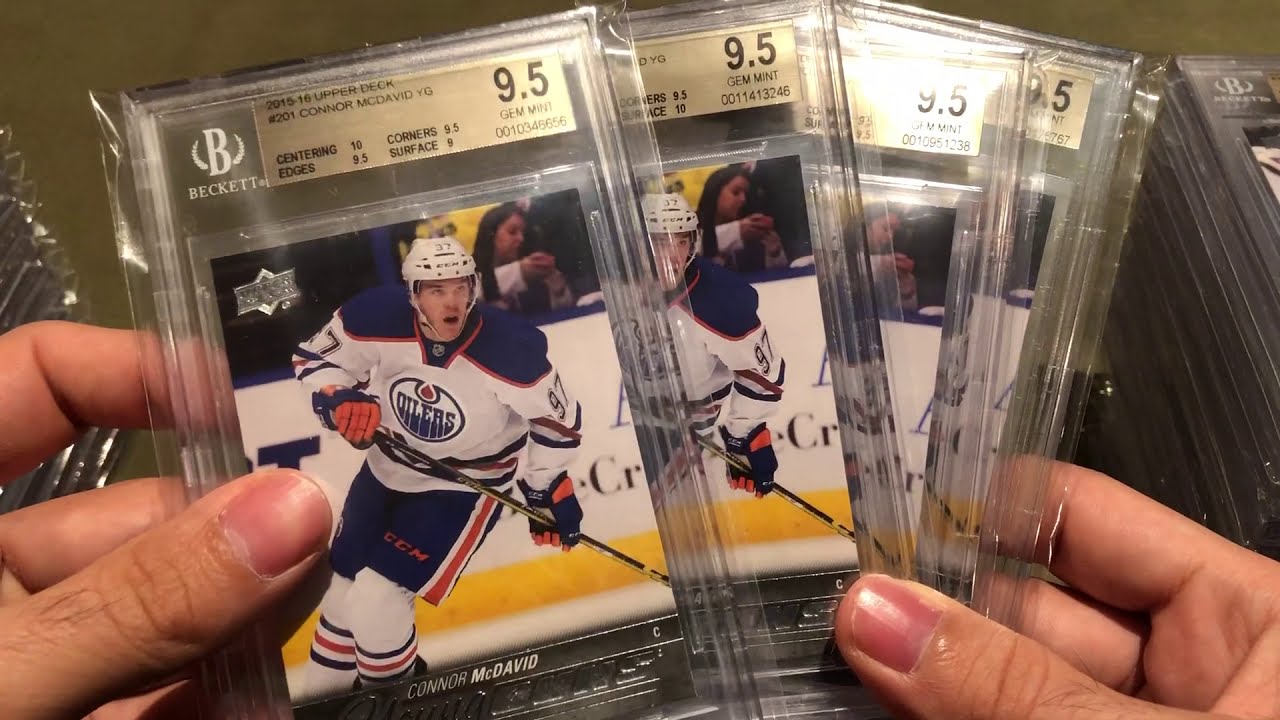 My $20,000 BGS Graded Hockey Card Collection