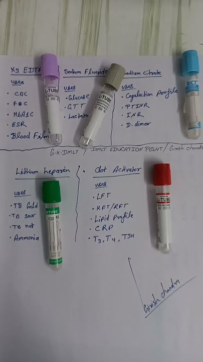 anticoagulant/ blood collection tube/ #sorts #viral #youtubeshorts #youtubeviral