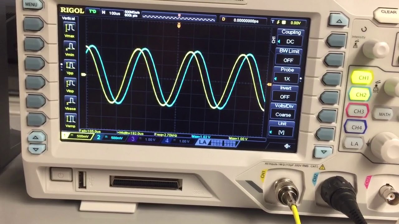 Lab 6 Butterworth Filter Cutoff Frequency YouTube