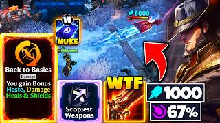 Twisted Fate but I throw NUCLEAR Blue Cards across the map that ONE SHOT