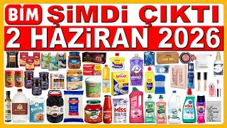 BİM 2 HAZİRAN 2026 | TEMİZLİK VE GIDA MALZEMELERİ | BİM AKTÜEL HAFTALIK ÜRÜNLERİ | BİM