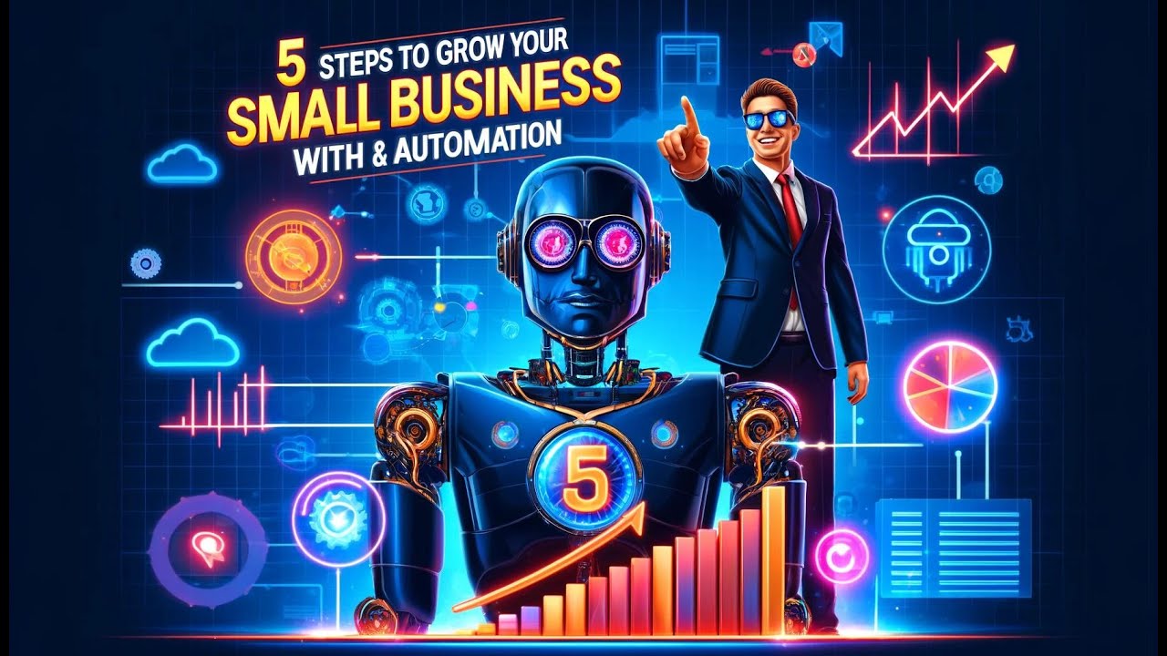 5 Steps to Grow Your Small Business with AI & Automation - YouTube