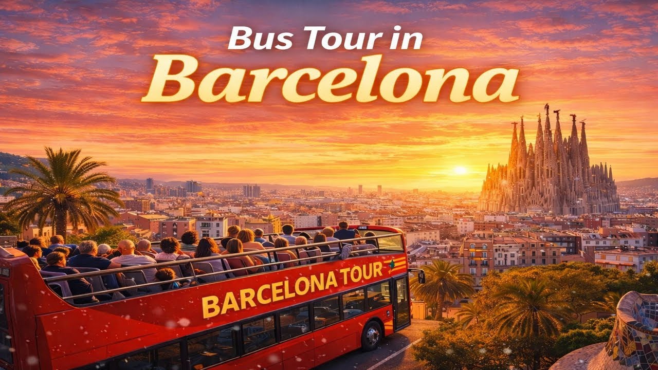 Barcelona by Bus: Blue & Red Hop-on-Hop-off Routes