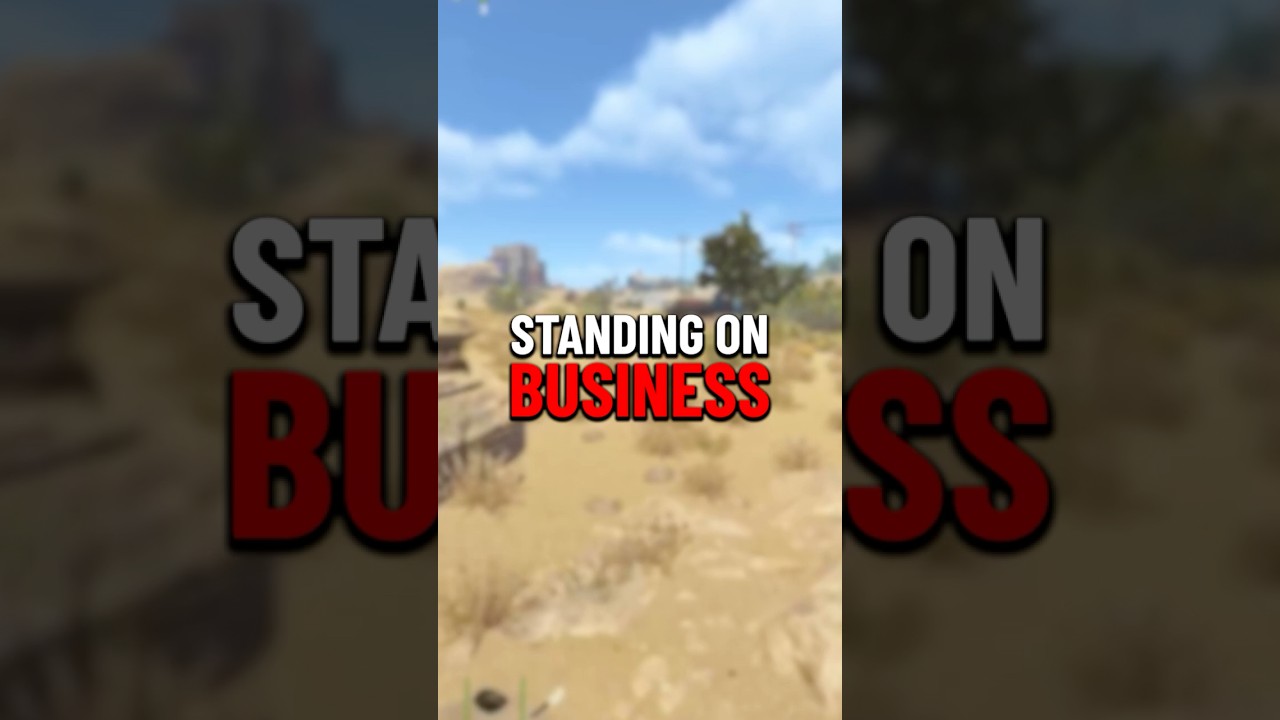 Standing on Business 💀 #shorts #coconutb #rust