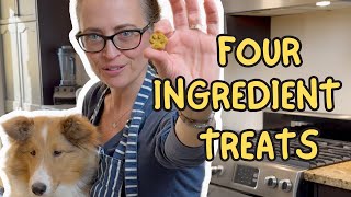 PUPPY'S FAVORITE TREATS | 4 INGREDIENT HOMEMADE TREATS FOR PUPPY | SHETLAND SHEEPDOG MILEY