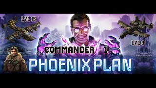War Commander : Phoenix Plan : Commander 1 (Albert Ross lvl 15 & 6 War Hog lvl 8) Free repair