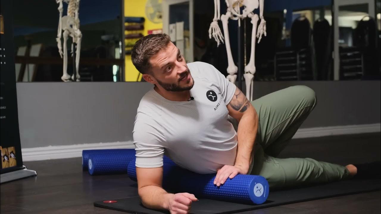 Foam Roller Back Pain Relief Oblique Massage YouTube