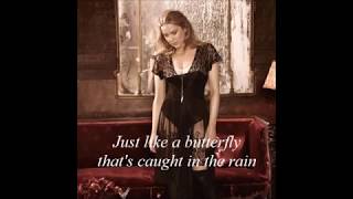 Miniatura del video "Diana Krall Just Like A Butterfly That's Caught In The Rain Lyrics"