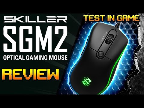 MOUSE GAMER SHARKOON SKILLER SGM2 - É BOM ? CONFIRA EM AÇÃO
