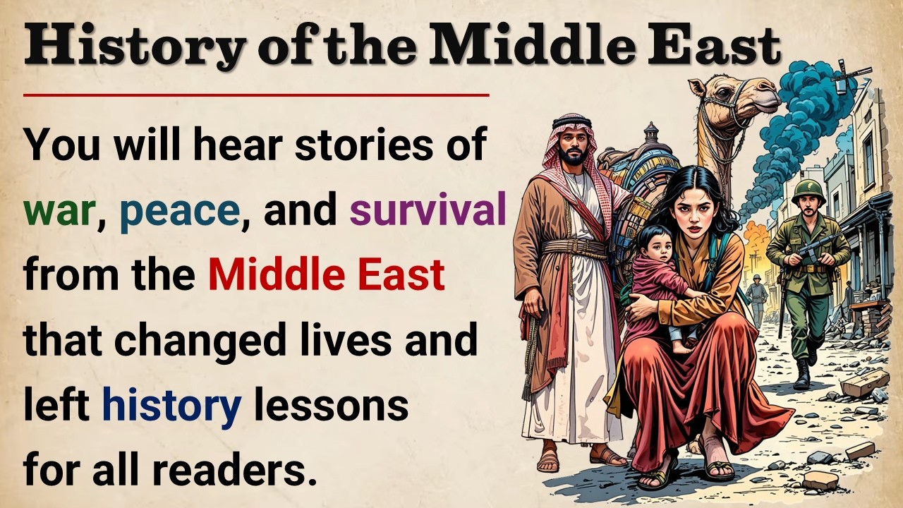 Learn English Through Story Level 1 🔥 The Middle East's Greatest Contributions || Graded Reader
