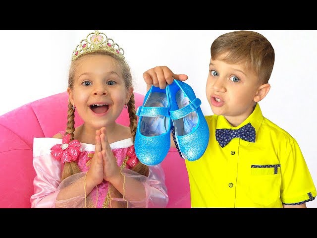 Diana and Roma - Surprise for Cinderella Princess