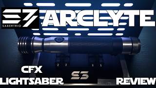 MY FIRST SABERTRIO! | Sabertrio Arclyte CFX Lightsaber Review