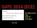 Solution of GATE 2016 ECE Problem on Discrete Time Fourier Transform - Problem 11